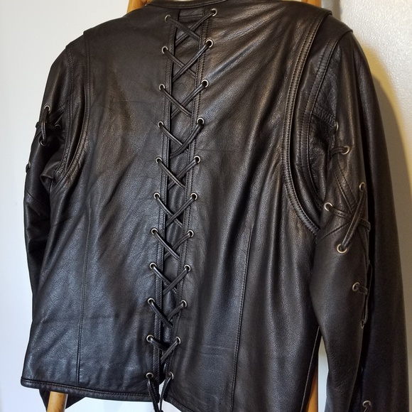Leather - Harley-Davidson Womens Jacket - Picture 3 of 5